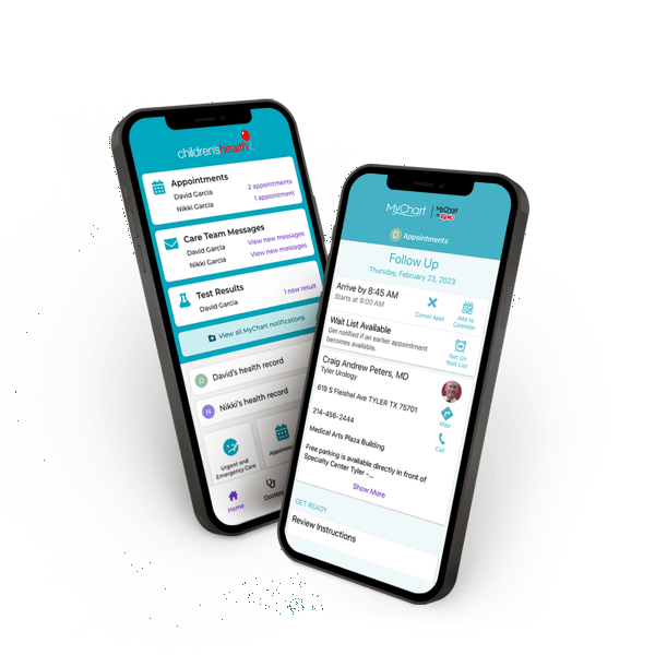 Download the Children’s Health app for an easier way to manage your child’s care.